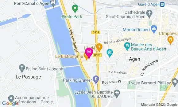 Localisation Restaurant  Le Vinivore