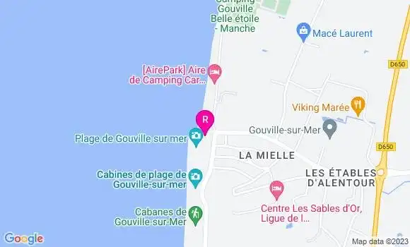 Localisation Restaurant  Les Dunes