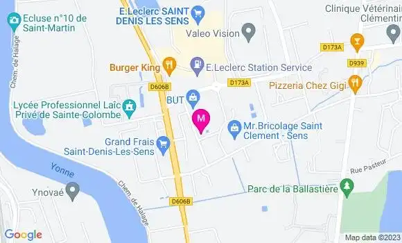Localisation Restaurant Lounge Le Prestige