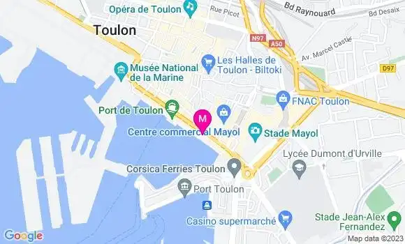 Localisation Restaurant  Quai Zéro 2
