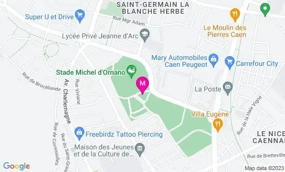 Localisation Brasserie Bistro Malherbe