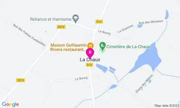Localisation Bistrot Maison Guillaumin Rivera