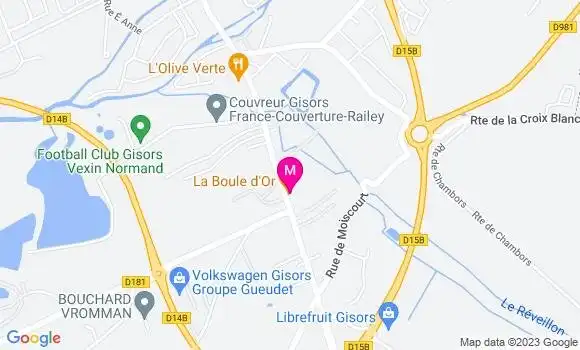 Localisation Restaurant  La Boule d