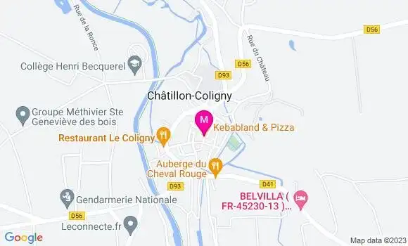 Localisation Kebabland and Pizza