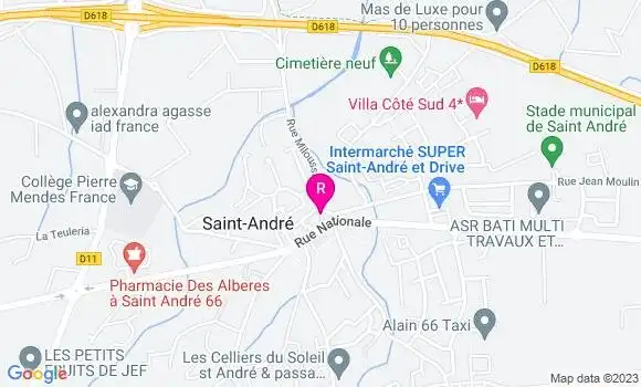 Localisation Restaurant  Papeluxo