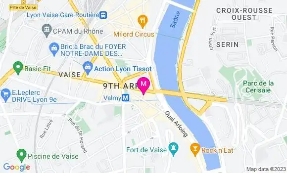 Localisation Restaurant Bar La Balonge