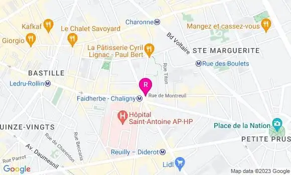 Localisation Restaurant  En Attendant l
