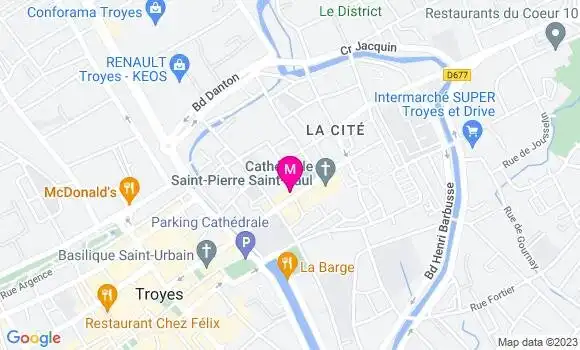 Localisation Restaurant Bar Le Dropkick