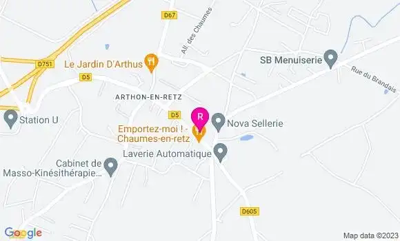 Localisation Le Bistrot des Filles