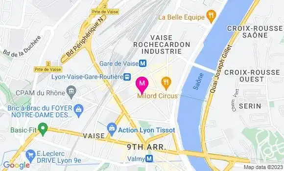 Localisation Restaurant Bar Le Phenix