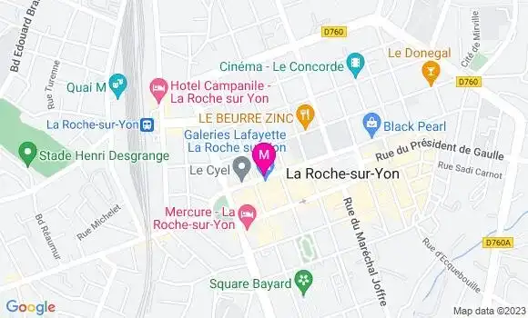 Localisation Restaurant  La Foll
