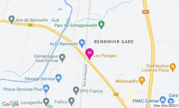 Localisation Restaurant  Les Parages