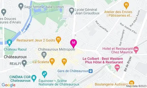 Localisation Restaurant  Le Boui Boui