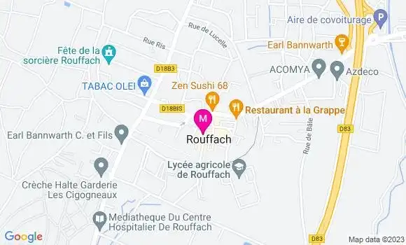 Localisation Restaurant  La Table Saisonnière