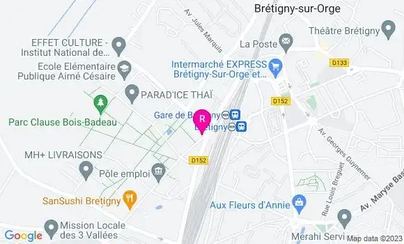 Localisation Brasserie La Place
