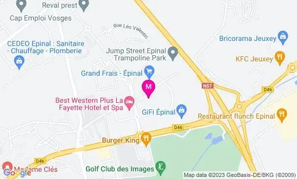 Localisation Restaurant Chinois Le Lotus Royal