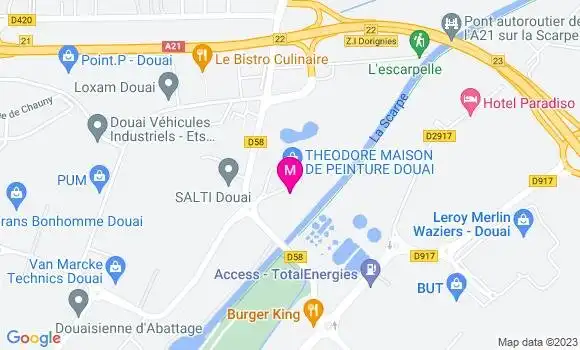 Localisation Restaurant  Le Prestige d