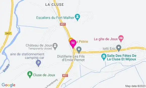 Localisation Restaurant Alsacien Le Lion d