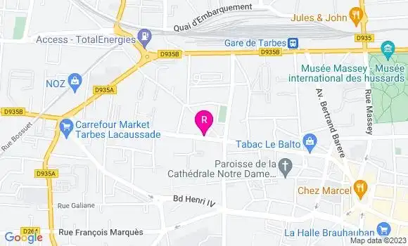 Localisation Restaurant  Les Tontons Flingueurs