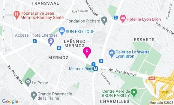 Localisation Restaurant Bio La Fabuleuse Cantine