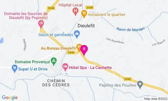 Localisation Restaurant  Chez Josette