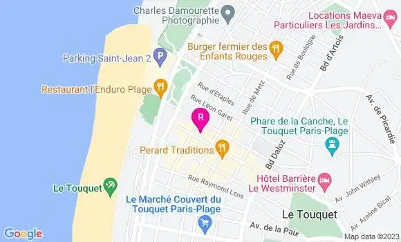 Localisation Restaurant  Le Chatham