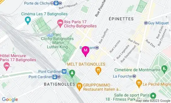 Localisation Café Le Rallye