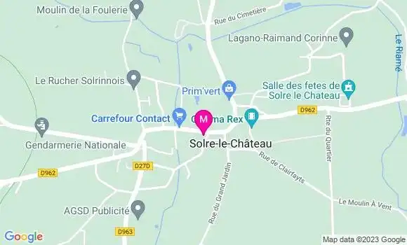 Localisation Restaurant  L