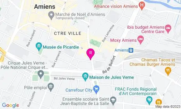 Localisation Restaurant  L