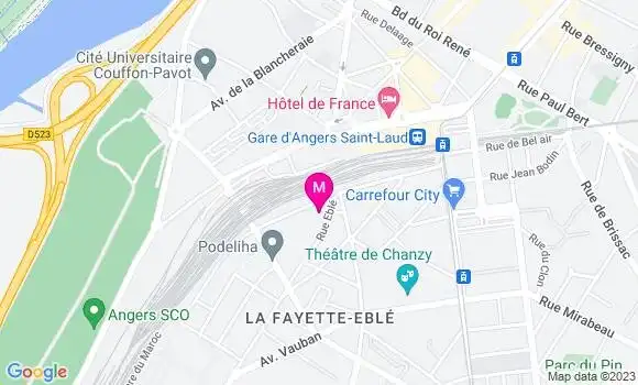Localisation Restaurant  La Passerelle