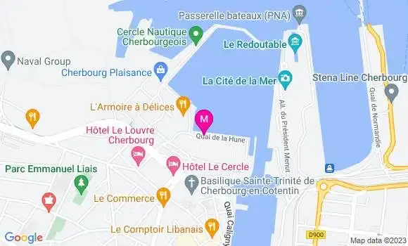Localisation Brasserie La Bacouette