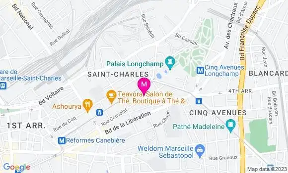 Localisation Restaurant  Les Eaux de Mars