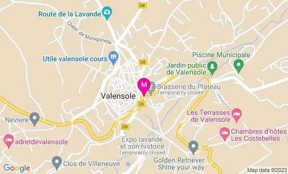Localisation Restaurant  Comptoir de Valérie