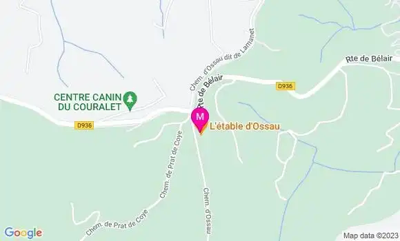Localisation Restaurant  L