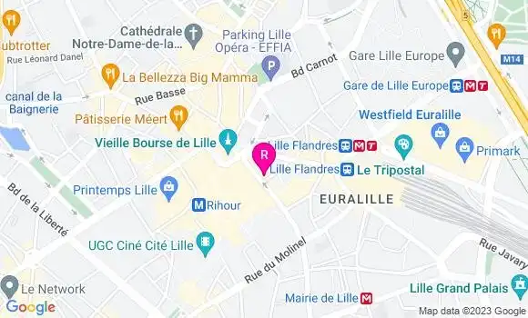Localisation Restaurant  Bleu Canard