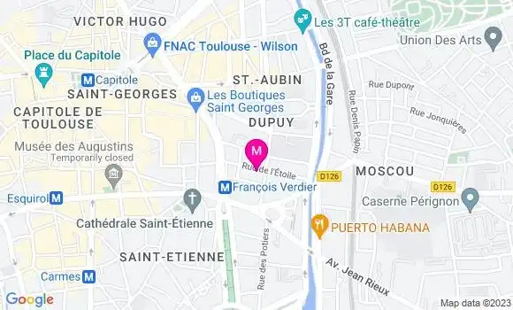 Localisation Restaurant  Le Qg
