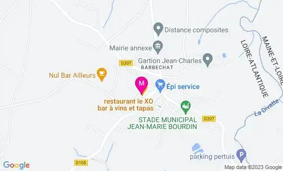 Localisation Restaurant Tapas Le XO bar à vins Tapas