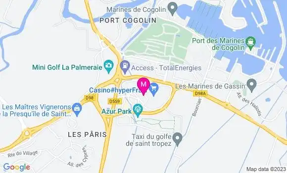 Localisation Restaurant Grill Buffalo Grill
