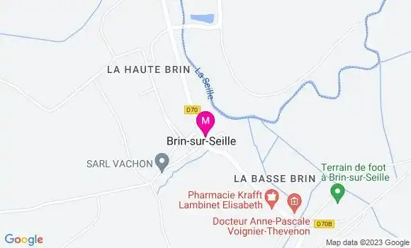 Localisation Restaurant  Le Brin de Causette