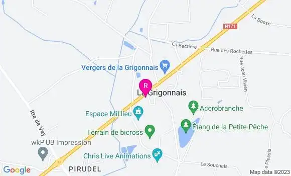 Localisation Restaurant  Le Gourguenez