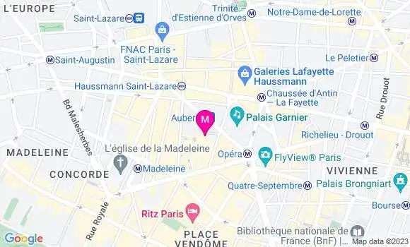 Localisation Restaurant  Le Shack