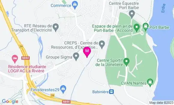 Localisation Restaurant  Le Newton