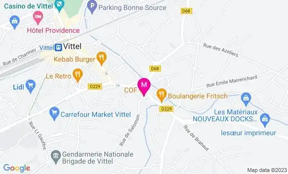 Localisation Restaurant  Cof