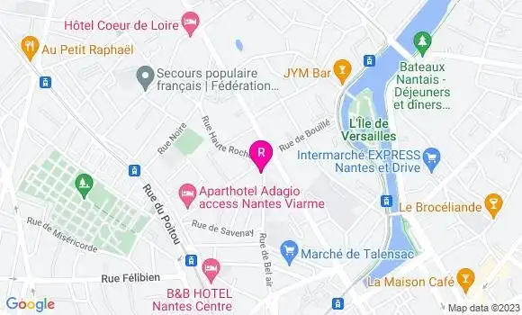 Localisation Restaurant  Gwaien