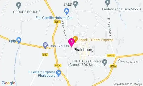 Localisation Restaurant  L