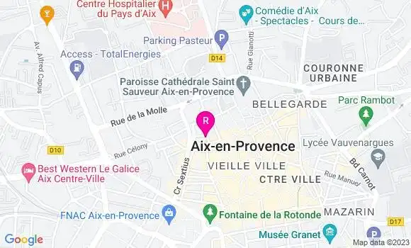 Localisation Restaurant  Angelina