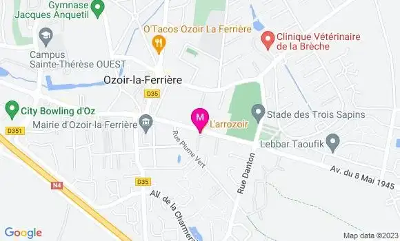 Localisation Restaurant  L