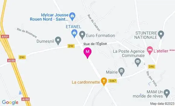 Localisation Restaurant  O