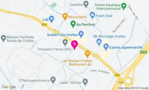 Localisation Restaurant  Le Bilboquet