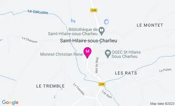 Localisation Restaurant  Le Sanpat